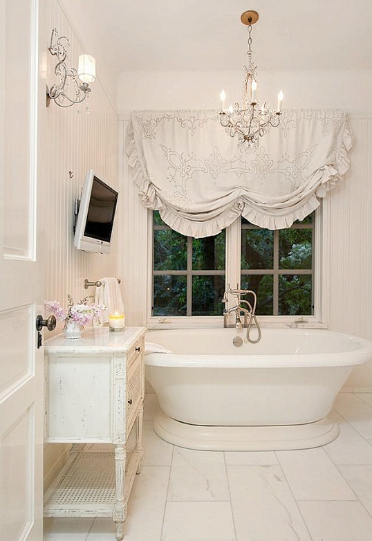 28 lovely and inspiring shabby chic bathroom décor ideas - digsdigs