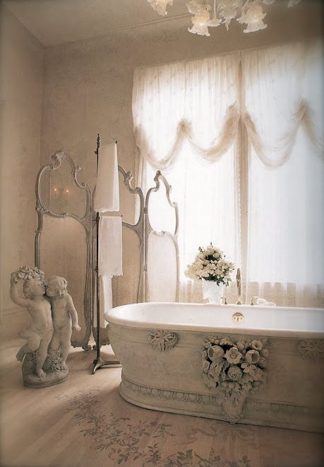 Cute Shabby Chic Bathroom Decor Ideas