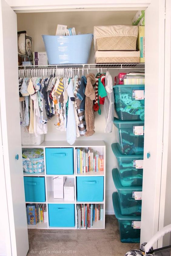 baby nursery storage ideas