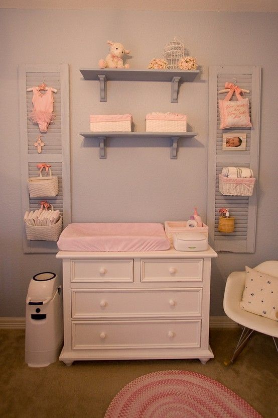 baby dresser with hanging space