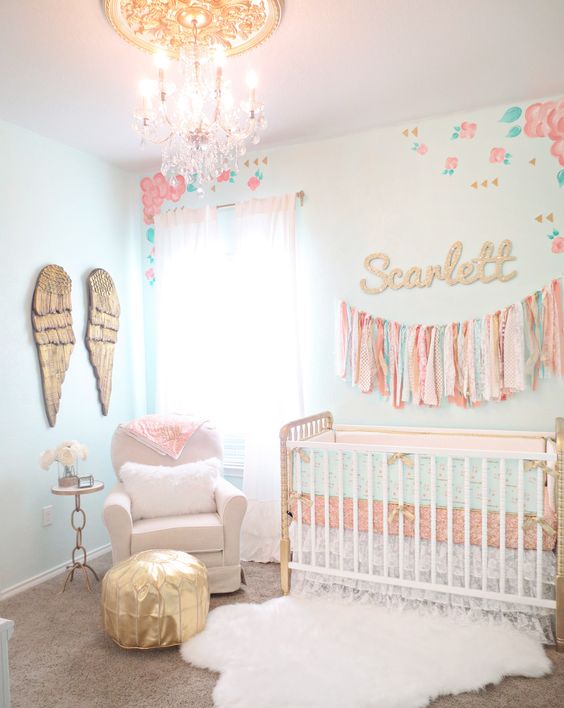 69 Cutest Girl Nursery Designs To Get Inspired - DigsDigs