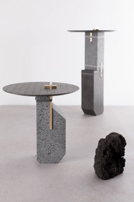 De Natura Fossilium Furniture Collection Of Cooled Lava