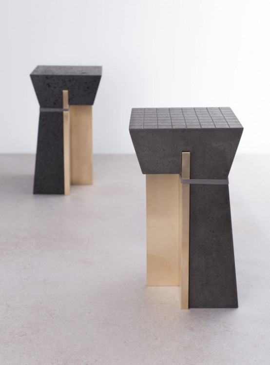 De Natura Fossilium Furniture Collection Of Cooled Lava