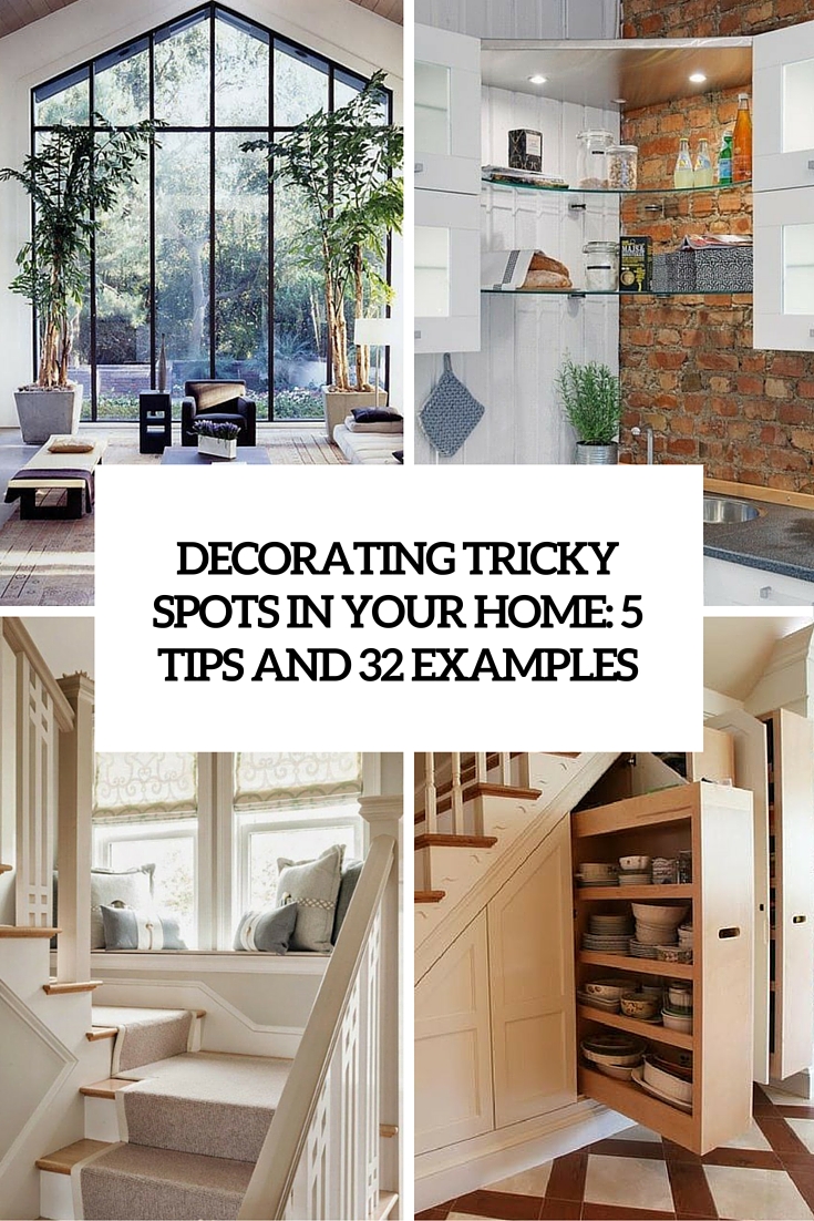 Unique Home Decor Ideas For All These Tricky Spots: 5 Tips And 32 ...