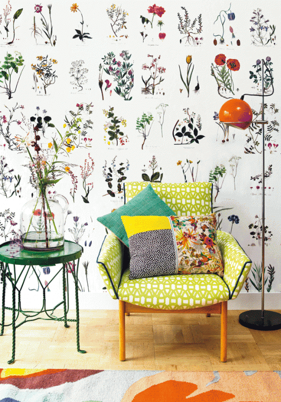 Decorating With Botanical Wallpaper Beautiful Ideas