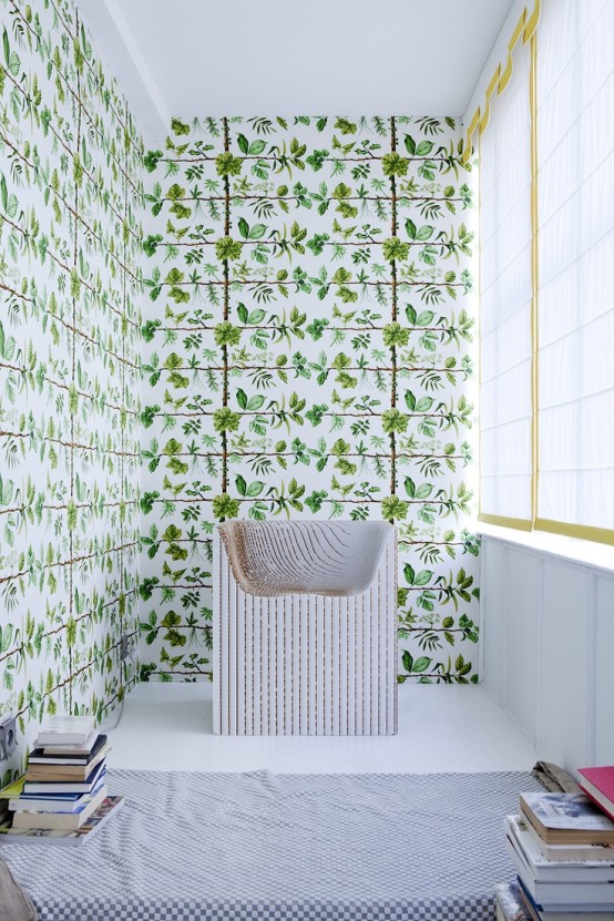 Decorating With Botanical Wallpaper Beautiful Ideas