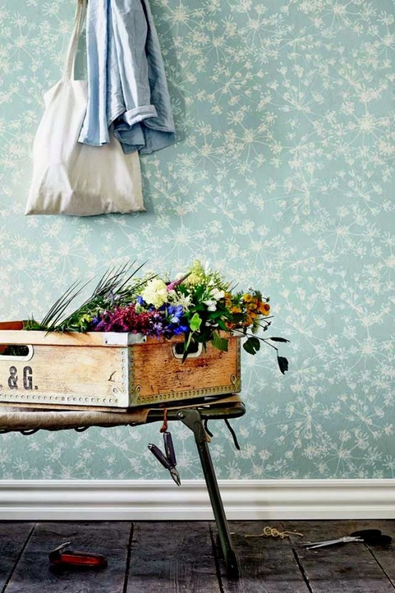 Decorating With Botanical Wallpaper Beautiful Ideas