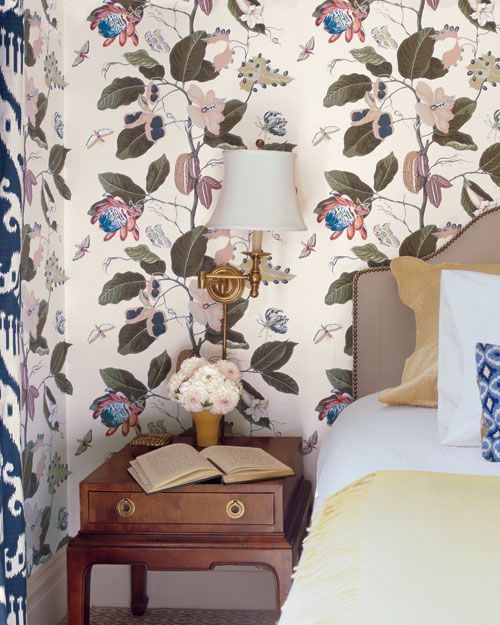 Decorating With Botanical Wallpaper Beautiful Ideas