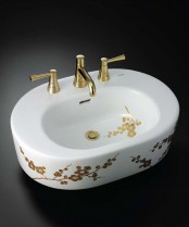 Decorative Luxury Toilets And Washbasins