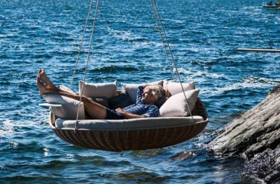 Dedon Swingrest Hanging Lounger For Luxurious Rest