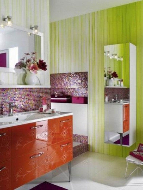 70 Delicate Feminine Bathroom Design Ideas - DigsDigs