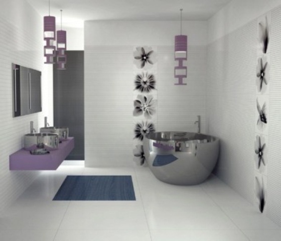 70 Delicate Feminine Bathroom Design Ideas - DigsDigs