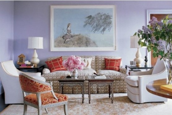 Delicate Home Decor Ideas With Lavender