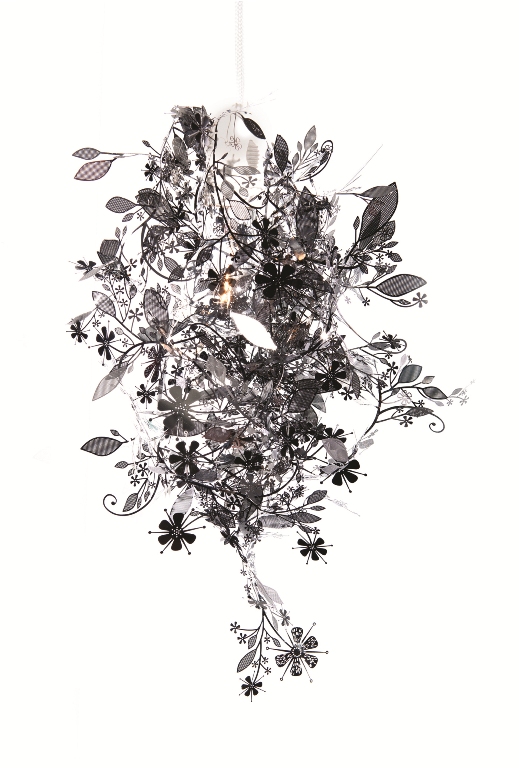 Delicate Lamp Reminding Of Exotic Vegetation