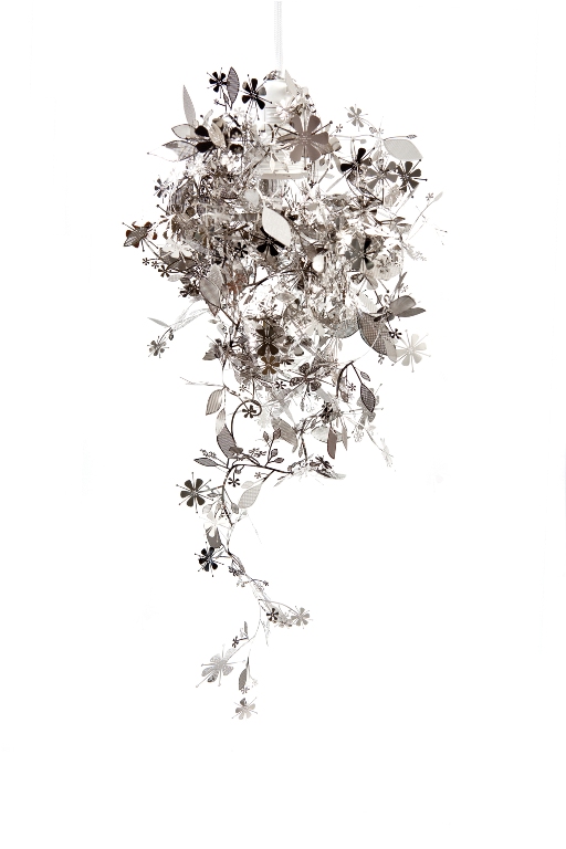 Delicate Lamp Reminding Of Exotic Vegetation
