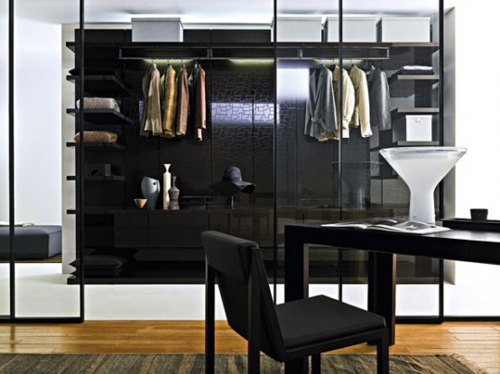 Doc Mobili’s Modern Walk-In Closets