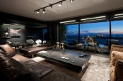 Dramatic And Luxurious Apartment In Dark Colors
