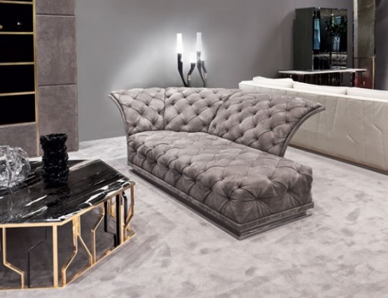 Dramatic Display Noa Divan By Longhi