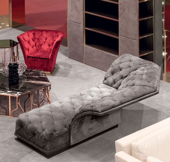 Dramatic Display Noa Divan By Longhi