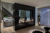 Dramatic Rotterdam Villa Design In Dark Shades