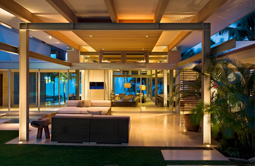 tropical dream modern maui interior houses bossley pete plans open architects hawaii air architecture bedroom homes hawaiian sustainable living decor