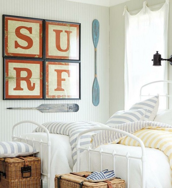 Dreamy Beach And Sea Inspired Kids Room Designs