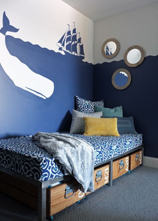 Dreamy Beach And Sea Inspired Kids Room Designs