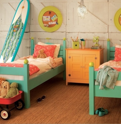 Dreamy Beach And Sea Inspired Kids Room Designs