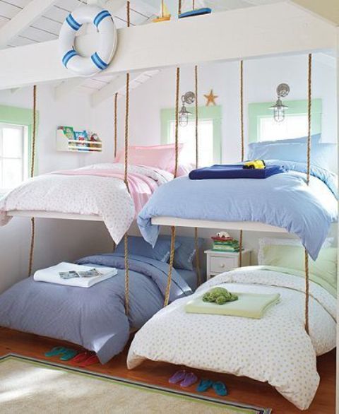 32 Dreamy Beach And Sea Inspired Kids Room Designs Digsdigs