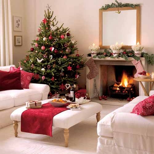 55 Dreamy Christmas Living  Room  D cor Ideas  DigsDigs