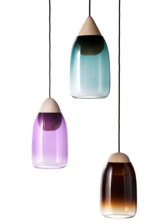 Lighting Trend: 26 Dreamy Ombre Lamps And Lights