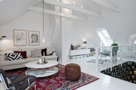 Duplex Interior With A Scandinavian Feel