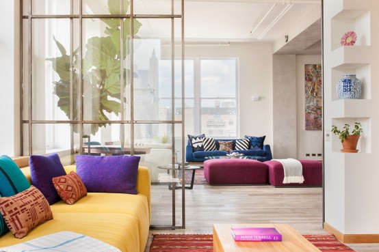 Dynamic Broadway Loft With An Architectural Vibe