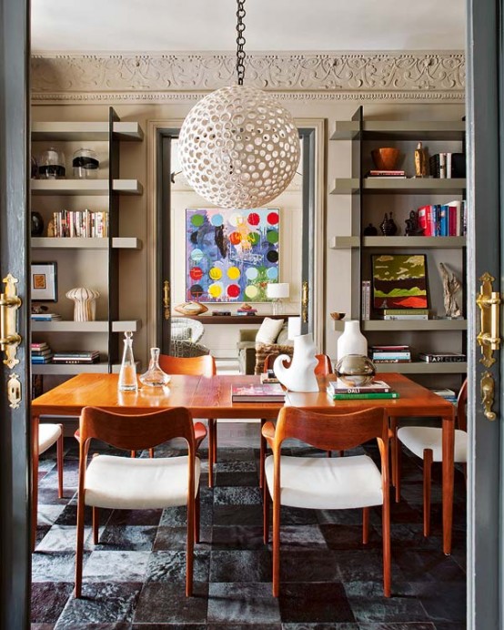 Dynamic Spanish Home With Bursts Of Colors And Patterns