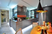 Eccentric Live In Kitchen Design With Eclectic Details