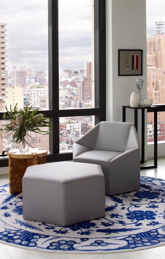 Eccentric Warren's Apartment With Unusual Designer's Furniture