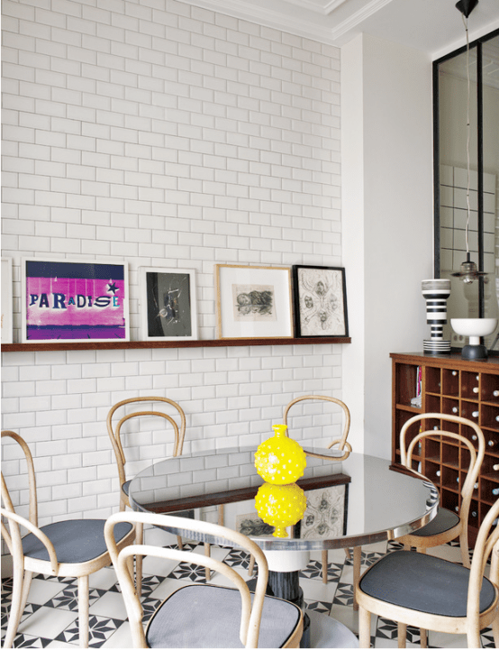 Eclectic But Balanced Paris Apartment Full Of Life