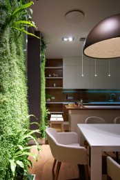 Eclectic Elegant Apartment With Green Walls