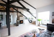 Eclectic Loft With A Scandinavian Loft In Norway
