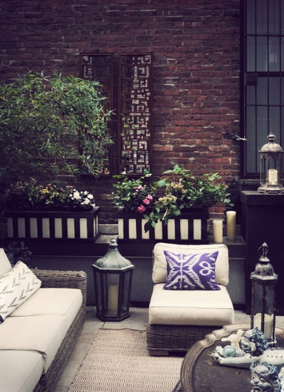 Eclectic Rooftop Oasis For Having A Good Time