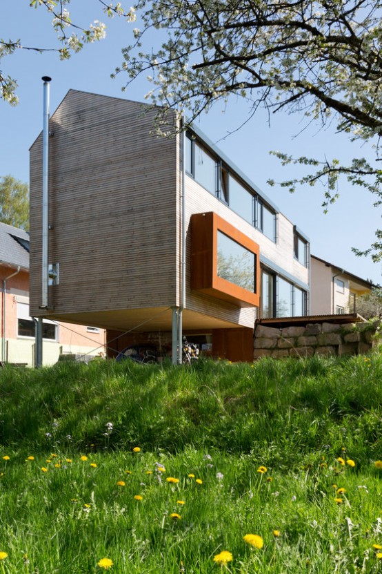 Eco Friendly Cherry Blossom House On A Modest Budget