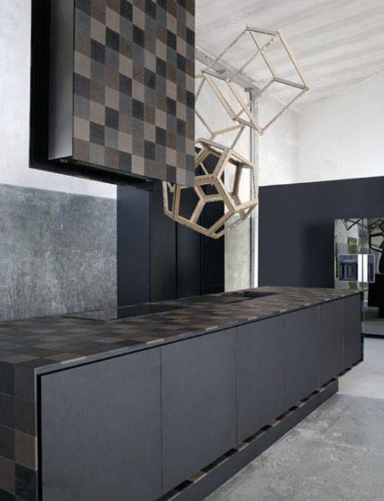 Eco Friendly Kitchen Of Reused Paper