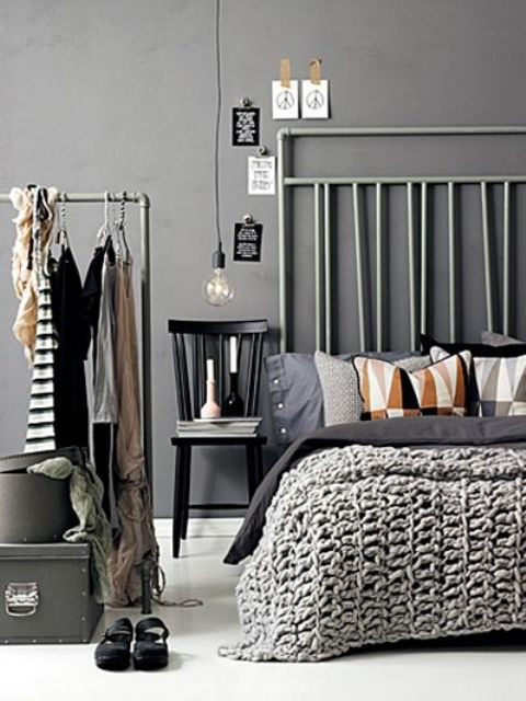 Making A Statement In Your Bedroom: 25 Edgy Industrial 