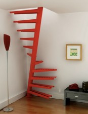 Eestairs Space Saving Spiral Staircase