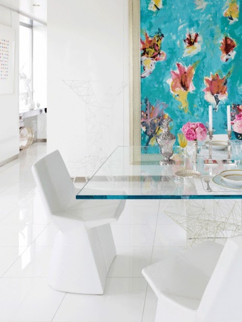 44 Elegant Feminine Dining Room Design Ideas - DigsDigs