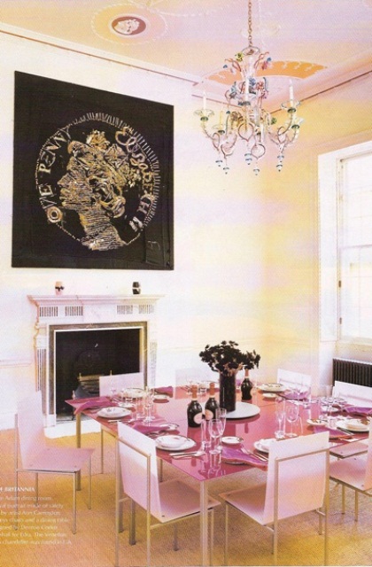 44 Elegant Feminine Dining Room Design Ideas - DigsDigs