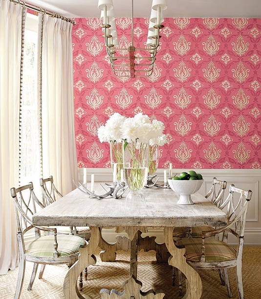 44 Elegant Feminine Dining Room Design Ideas - DigsDigs