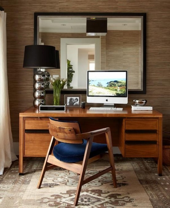 Elegant Mid Century Desk To Get Inspired