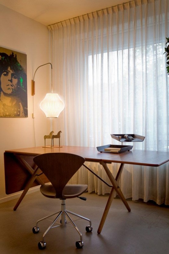 Elegant Mid Century Desk To Get Inspired