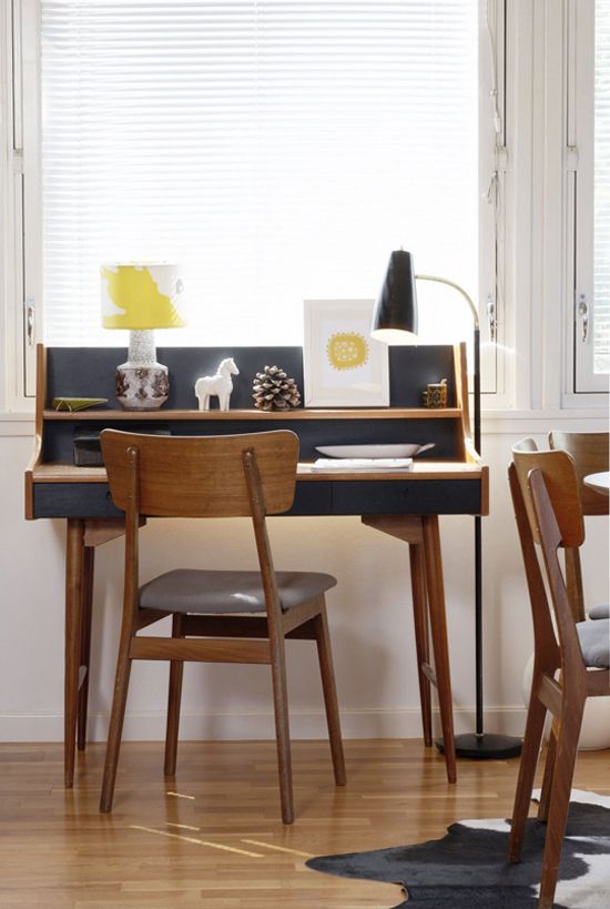 Elegant Mid Century Desk To Get Inspired